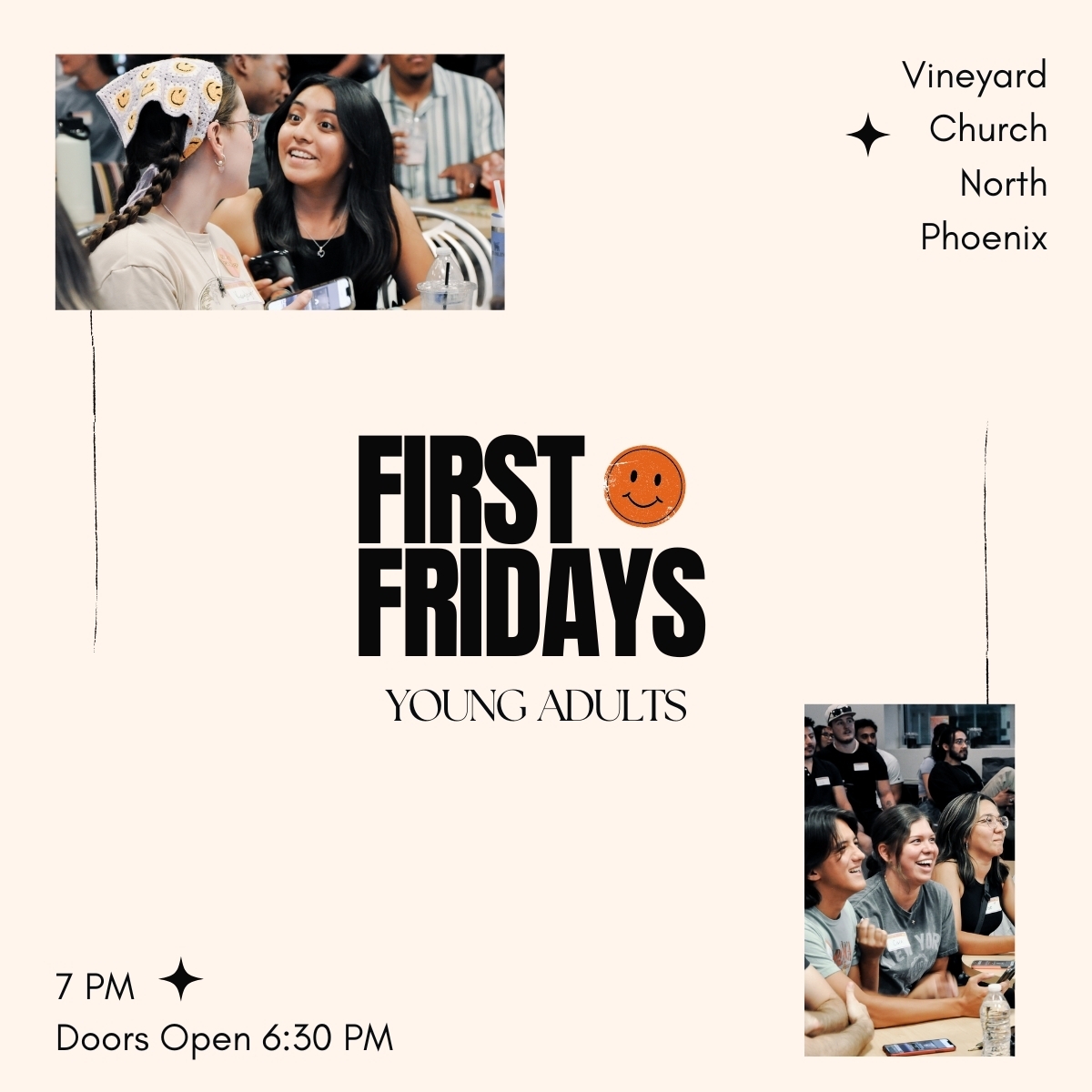 Young Adults: First Fridays | Vineyard Church North Phoenix