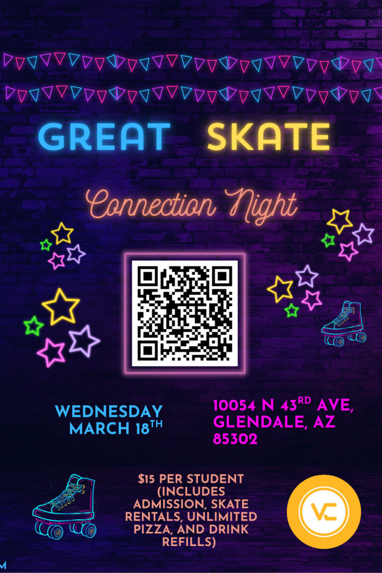Great Skate Connection Night (12 x 18 in)